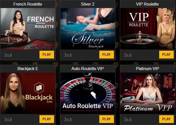 Enzo Casino Live Games