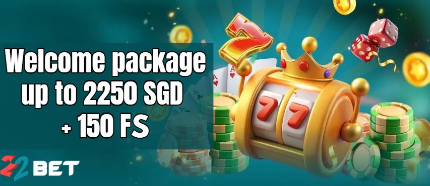 22bet welcome bonus